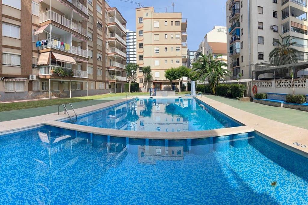 Inmejorable Ubicacion,70M Playa 70M Pueblo Διαμέρισμα Μπένιντορμ Εξωτερικό φωτογραφία