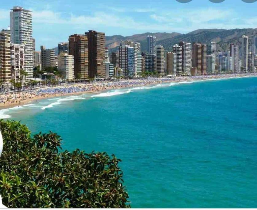 Inmejorable Ubicacion,70M Playa 70M Pueblo Διαμέρισμα Μπένιντορμ Εξωτερικό φωτογραφία